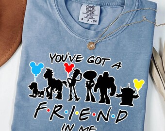 You've Got A Friend In Me Toy Story Shirt, Disney Toy Story Shirt, Toy Story Friends Shirt, Woody Buzz World Shirt, Disney Vacation 2025 Tee