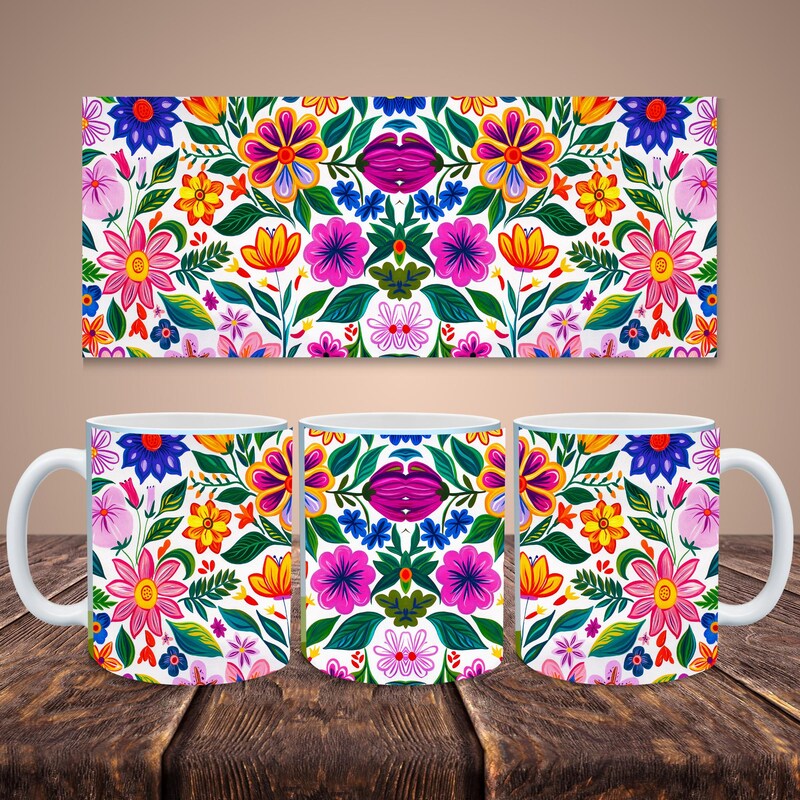 Mexican Embroidery Pattern - Etsy