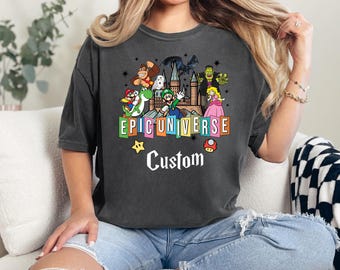Vintage Epic Universe Shirt, Family Universe Park Trip 2025 shirt, Disney Shirt, Orlando Park Epic Universe Shirts