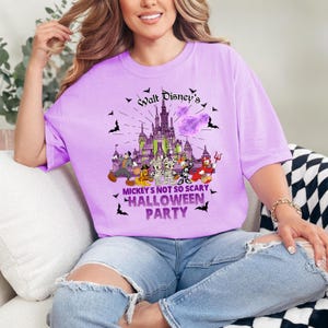 2025 Mickey&#39;s Not-So-Scary Halloween Party Shirts Mickey and Minnie Halloween Family Shirts Disney Halloween Shirts 2025