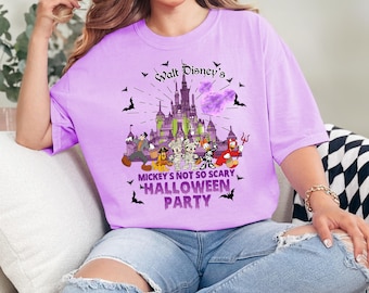 2025 Mickey's Not-So-Scary Halloween Party Shirts Mickey and Minnie Halloween Family Shirts Disney Halloween Shirts 2025