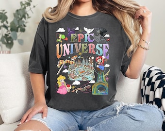 Epic Universe T-shirt, Family Universe Park Trip 2025 Shirt, Orlando Park Epic Universe Tee, WDW Family Vacation Shirt, Disney Trip Shirt