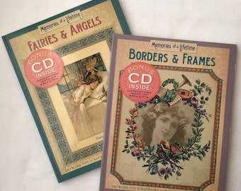 2 Clip Art Books with CDs