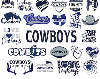 Cowboys Svg, Cowboys png, Cowboys Bundle, Cowboys, logotyp I Cup, T-shirt, Clip Art, Cricut | Format; svg, png, pdf, lagerfil, direktnedladdning