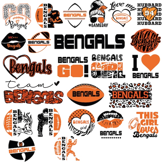 20+File,Bengals svg,Bengals png,Bengals bundle,logo I Cup, Tshirt, Clip Art, Cricut | Formats;svg,png,pdf,Layered File,Instant Download