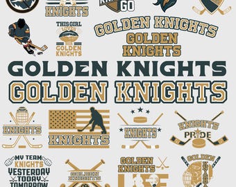 Golden knights bundle,Golden knights svg,Golden knights png,Golden knights,logo I Cup,Tshirt, Clip Art, Cricut Layered File,Instant Download