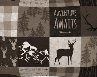 Personalized Camping Adventure Blanket, Custom RV Camping Throw, Nature Lover Gift