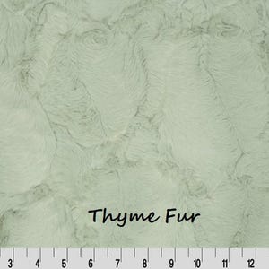 Grogu Blanket, Personalized Cotton and Minky Throw image 3