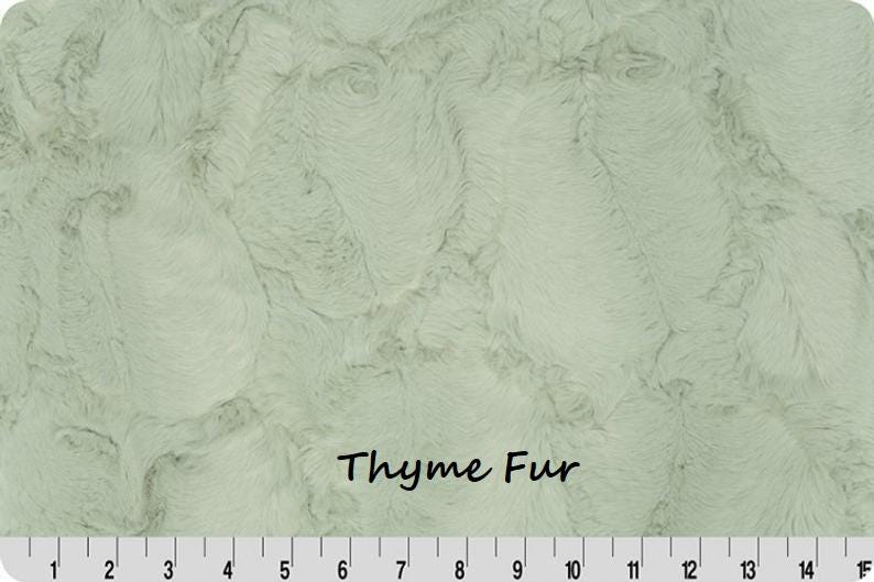 Grogu Blanket, Personalized Cotton and Minky Throw image 3