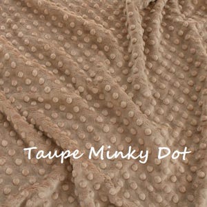 Grogu Blanket, Personalized Cotton and Minky Throw image 7
