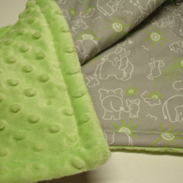 Elephant Lime Green Etsy