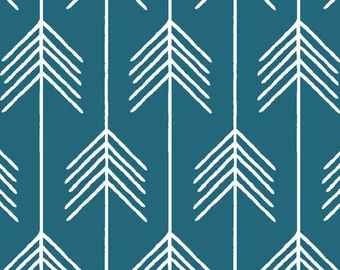 Arrows Blanket Cotton Comforter Personalized Teal Vanes Baby Toddler Child Adult Blanket Minky