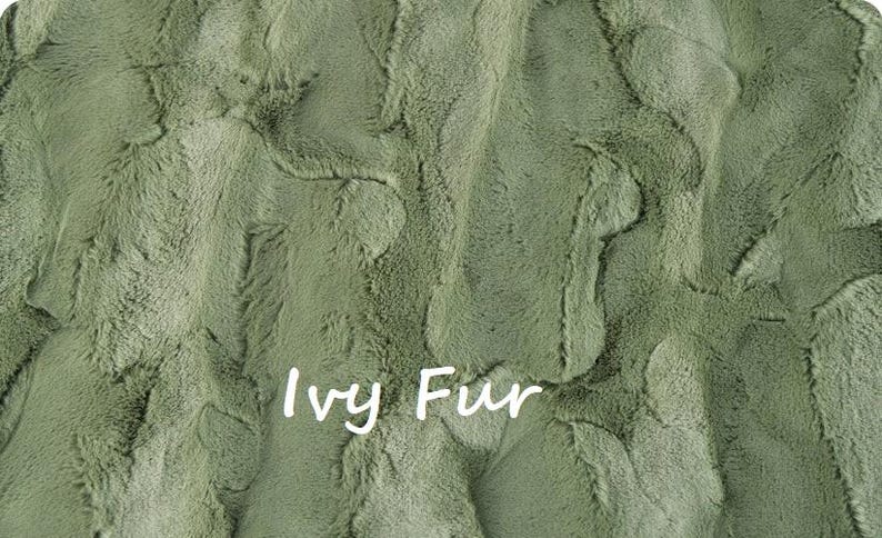 Grogu Blanket, Personalized Cotton and Minky Throw image 4
