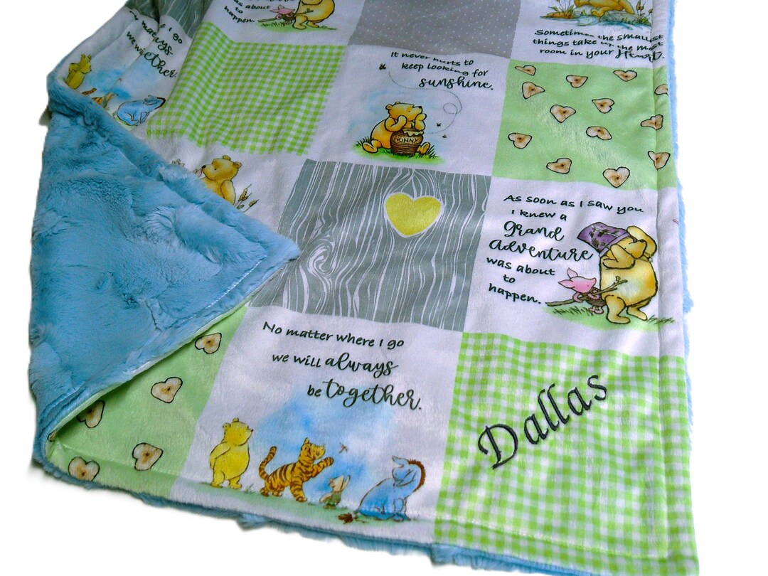 Winnie the Pooh Baby Blanket