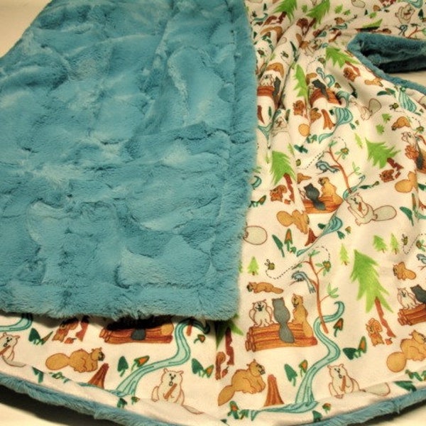 Beaver Fur Blanket Etsy