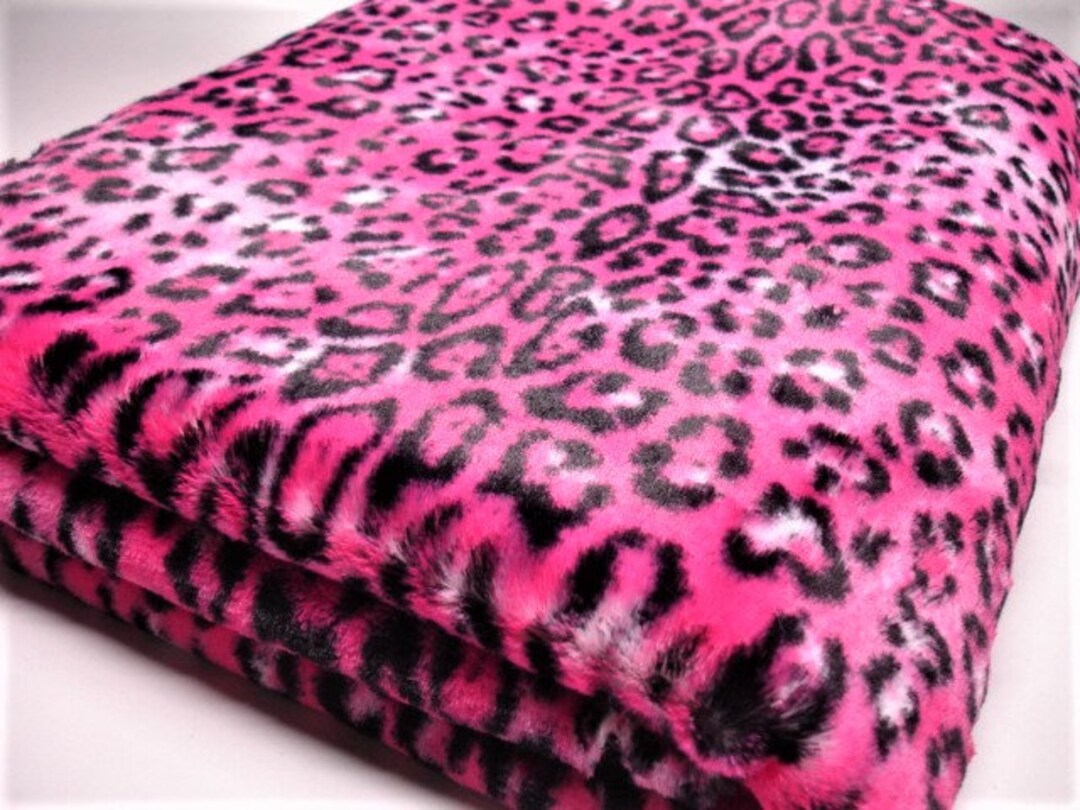 Cheetah Blanket Toddler Child Adult Sizes Minky Faux Fur Etsy