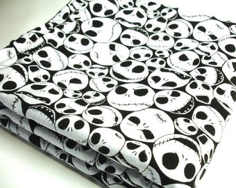 Personalized Packed Skulls Blanket Twin Full Queen Baby Toddler Child Adult Minky Blanket