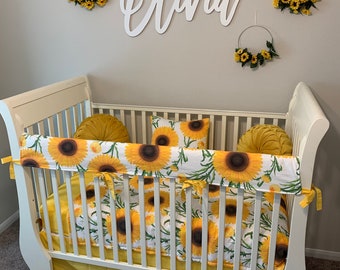 yellow crib