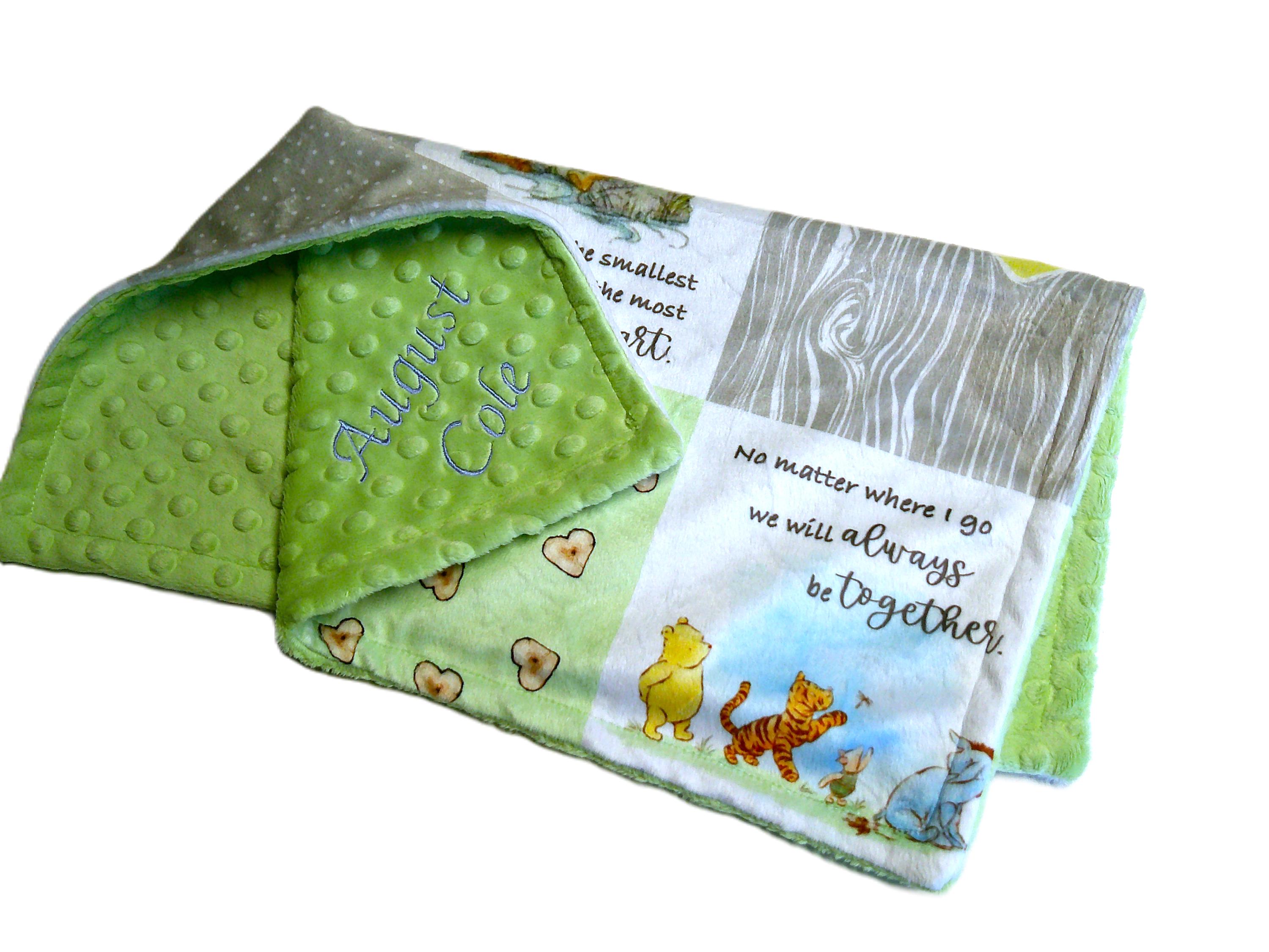 Yellow winnie the pooh blanket hotsell