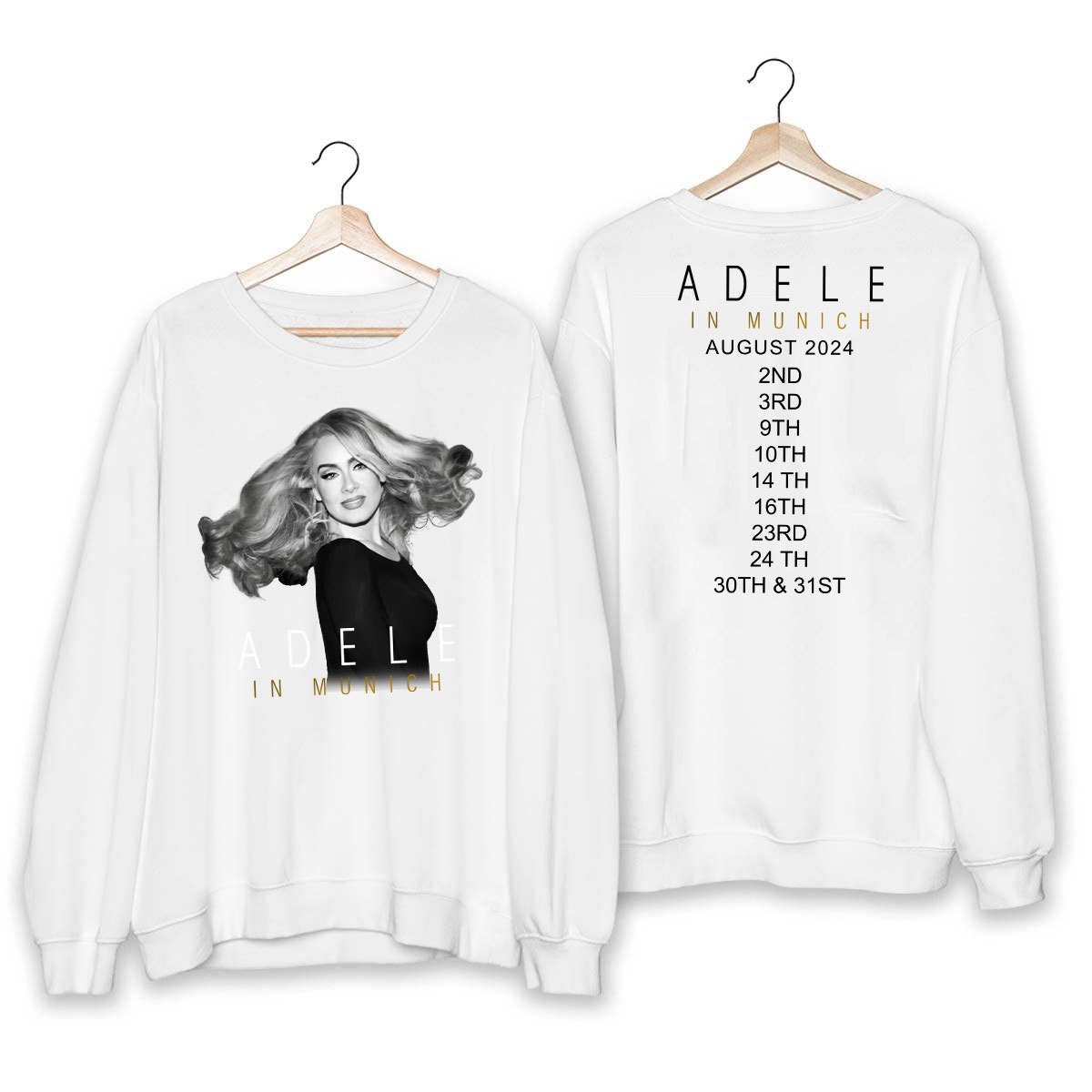 Adele In Munich 2024 Concert T-shirt