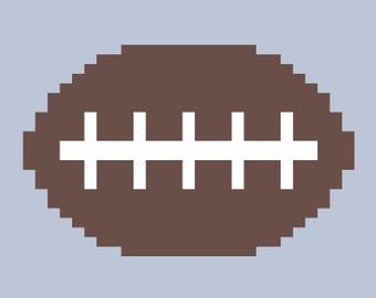 Voetbal: vingerbreien / grofgebreid dekenpatroon