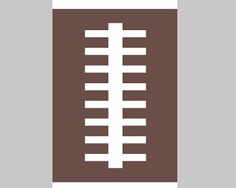 Fútbol - Patrón para tejer a mano / Manta de punto grueso