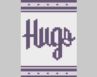 Hugs - Finger Knitting / Chunky Knit Blanket Pattern