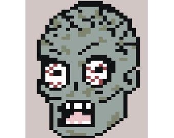 Zombie - Finger Knitting / Chunky Knit Blanket Pattern