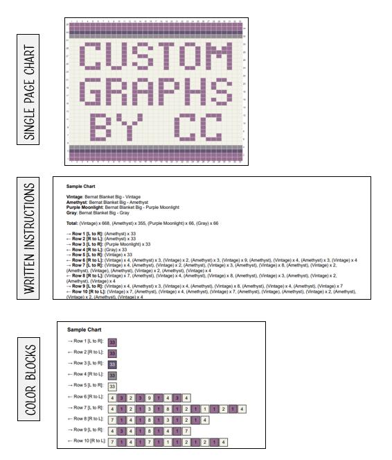 Checker Pattern Turtle Knit