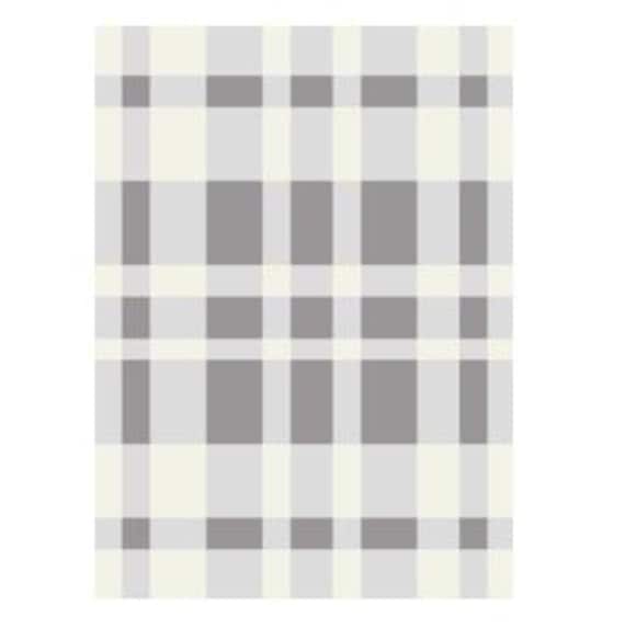 Plaid Pattern - Finger Knitting / Chunky Knit Blanket Pattern - Etsy