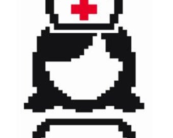 Verpleegkundige: vingerbreien / grofgebreid dekenpatroon