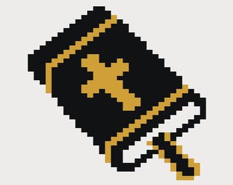 Bible - Finger Knitting / Chunky Knit Blanket Pattern
