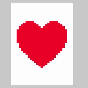 Heart - Finger Knitting / Chunky Knit Blanket Pattern