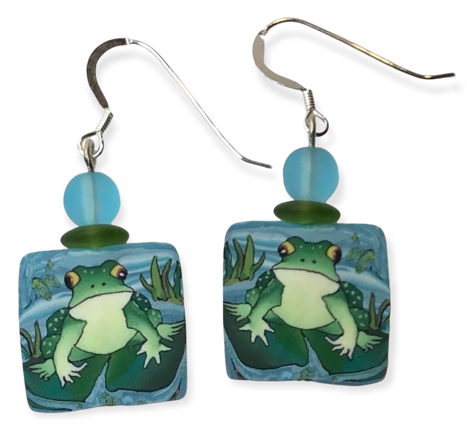 Frog Earrings Polymer Clay Etsy Australia