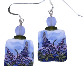 Lupine Earrings