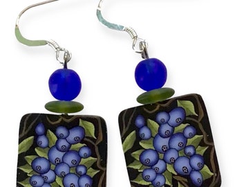 Blueberry Earrings