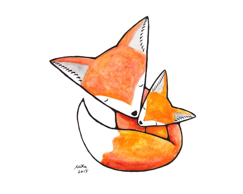 fox nursery wall decor