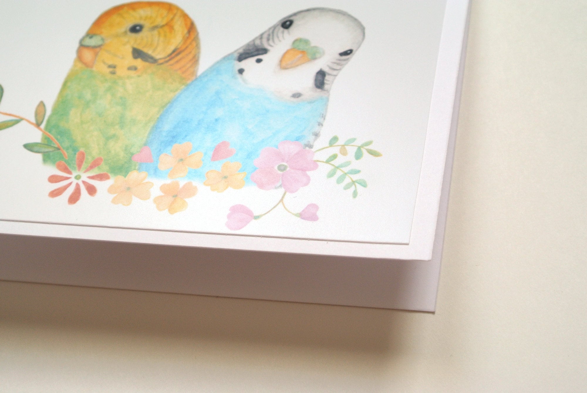 Wellensittich Geburtstagskarte Happy Bird Day Karte Etsy.de