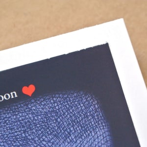 Gothic Ghosts Card: Fly Me to the Moon, Romantic Anniversary Gift image 9