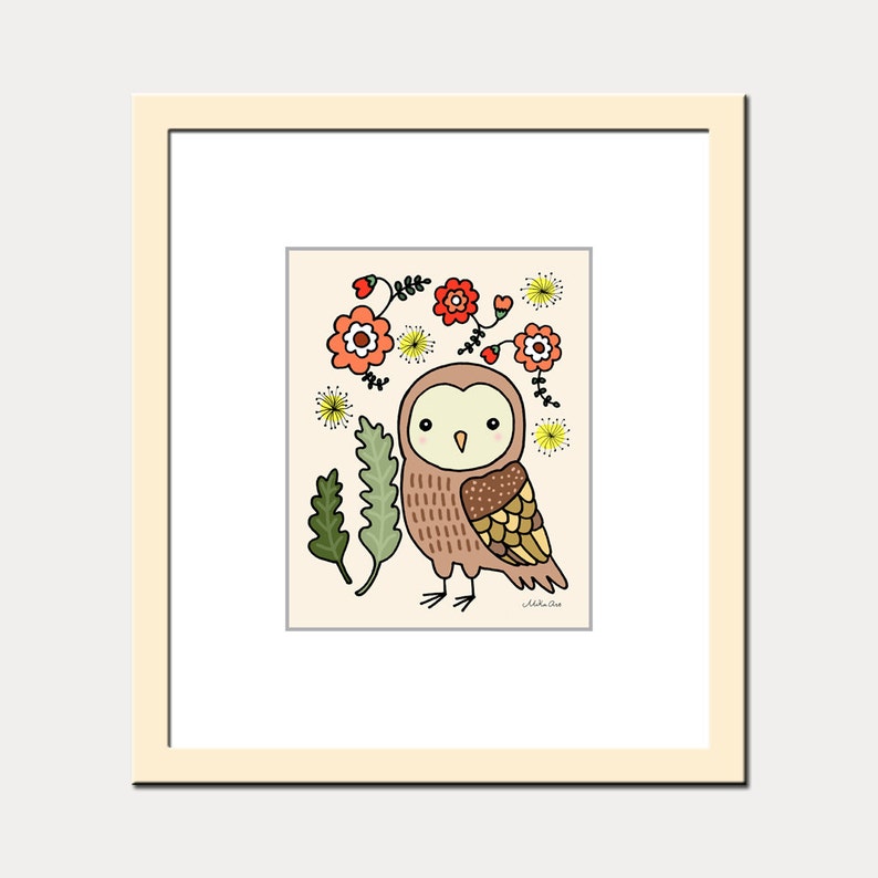 Nursery Decor Owl Nursery Art Printable Nursery Decor Instant | Etsy