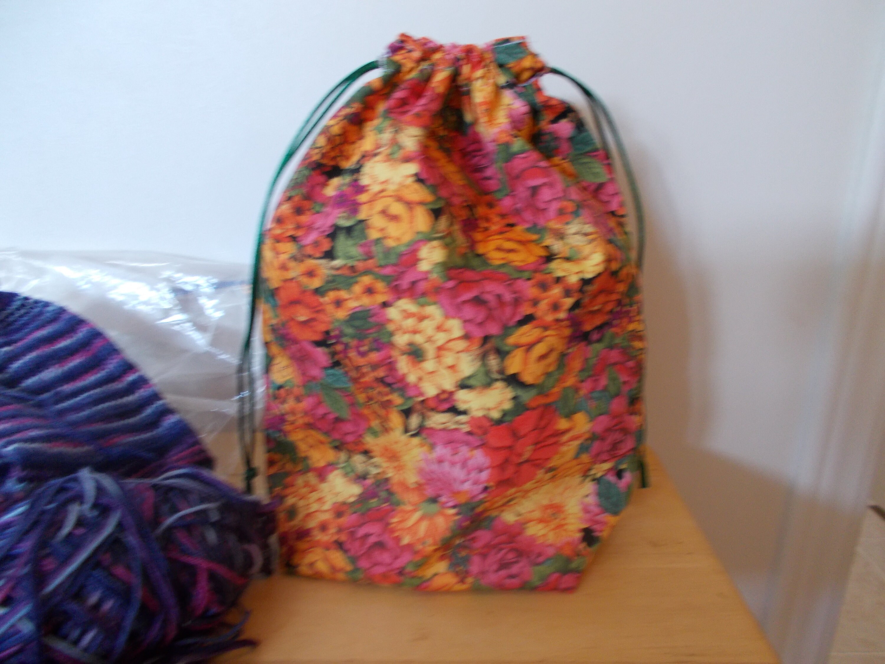 bag to hold crochet supplies