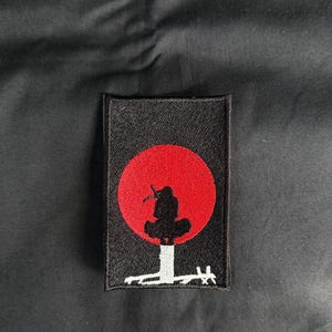 Anime Inspired Shinobi Clan Iron On Embroidered Patch For Clothes And Accessories