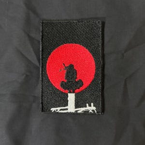Anime Inspired Shinobi Clan Iron On Embroidered Patch For Clothes And Accessories