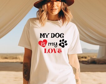 Chemise pour chien drôle, les chiens sont mes préférés, maman chien, chemise pour amoureux des chiens, cadeau pour amoureux des chiens, amoureux des chiens, chemises pour chien