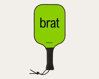 Pickleball Paddle - brat girl summer