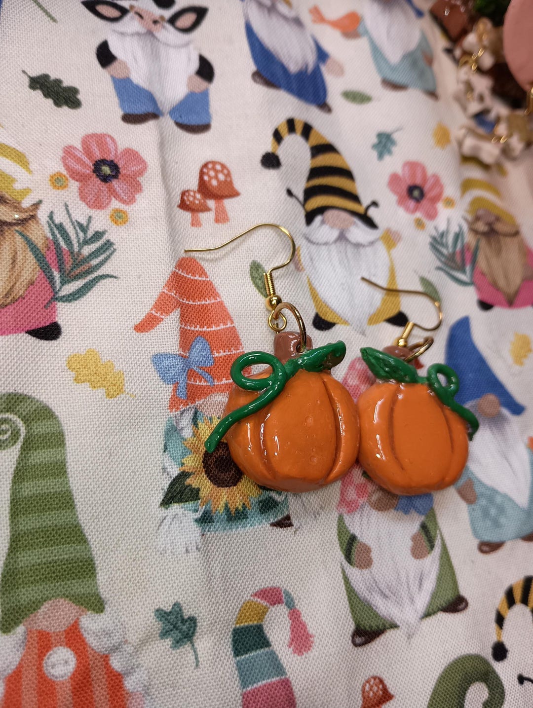 Collana con cenerentola + orecchini pendenti con zucca e castello e