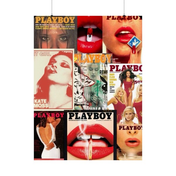 Vintage Playboy Poster - Etsy
