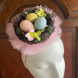 Easter Egg Fascinator Headband - Easter Parade - Easter Egg Hunt