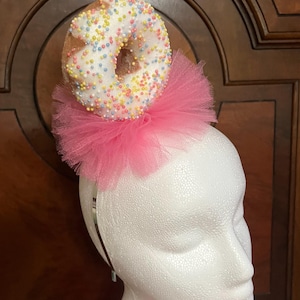 Donut Themed Party Headband - Birthday Party Headband - Donut Lover - Bake Sale - Candy Land Theme - Donut Costume - National Donut Day