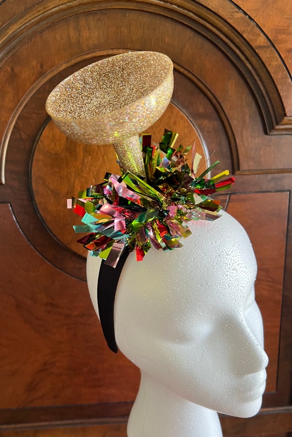 champagne headpiece